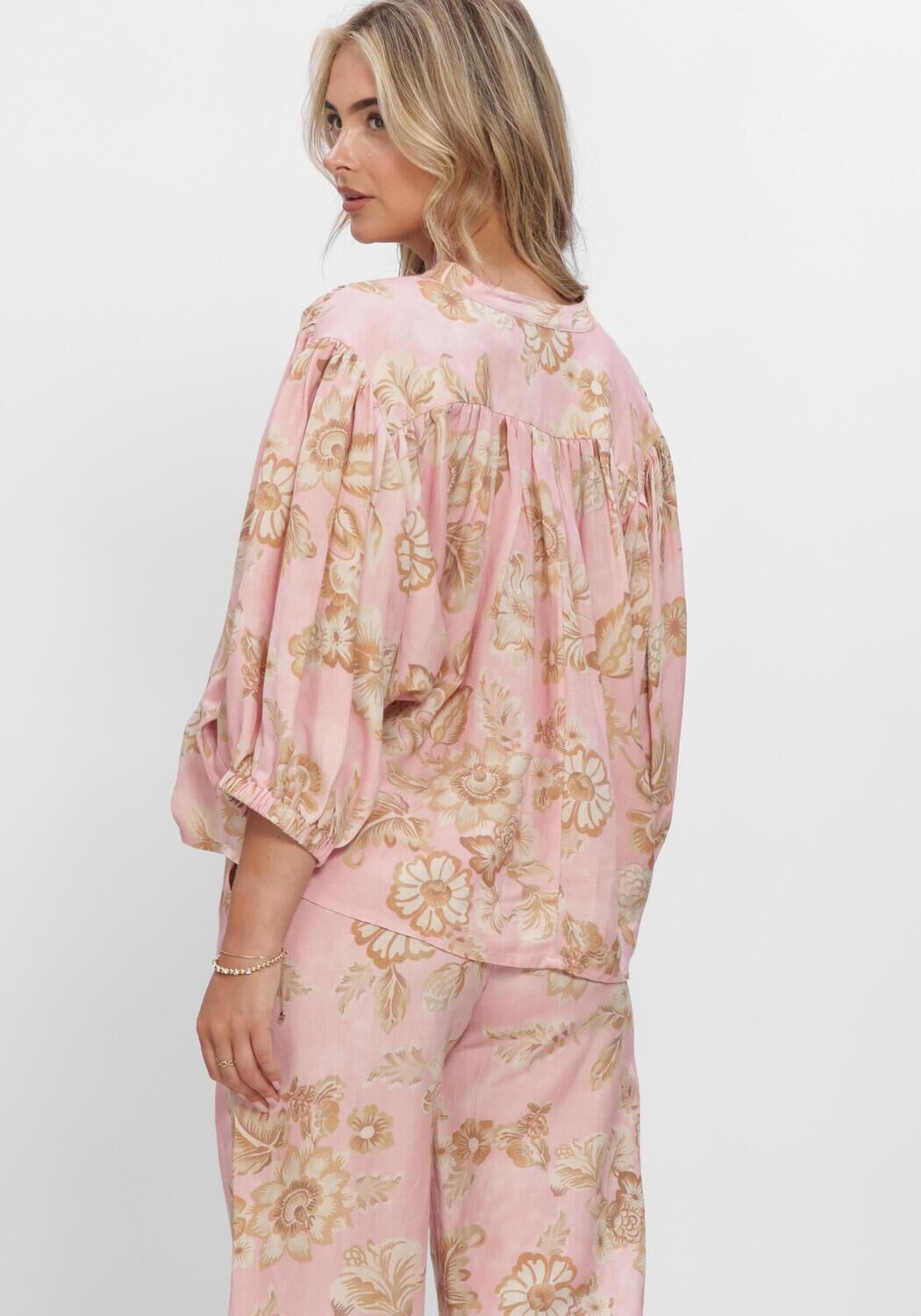Zand AMAYA AMSTERDAM Blouses JUNO BLOUSE - large