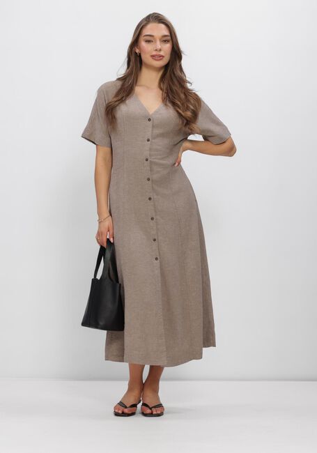 Lichtgrijze MSCH COPENHAGEN Jurken MSCHVIANA GINIA 2/4 DRESS - large