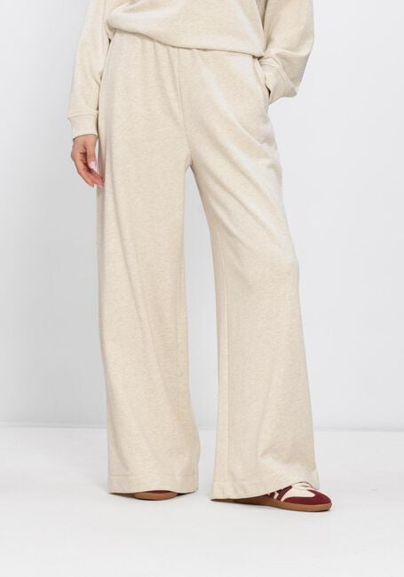 Ecru MSCH COPENHAGEN Wijde broek MSCHTAIA BRIENA SWEAT PANTS - large