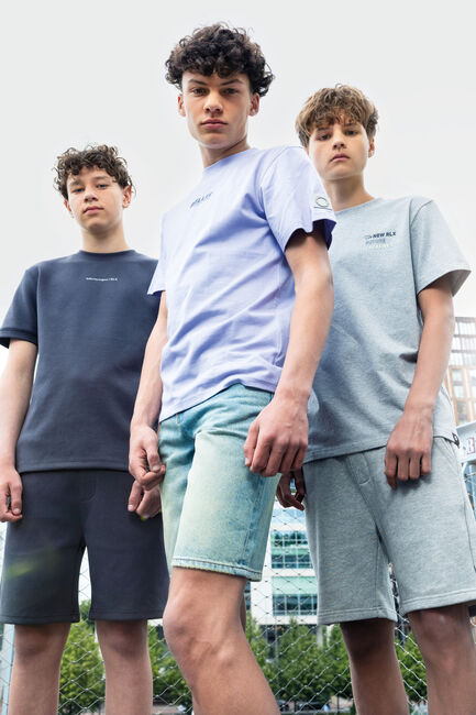 Grijze RELLIX Korte broek JOG WIDE SHORT - large