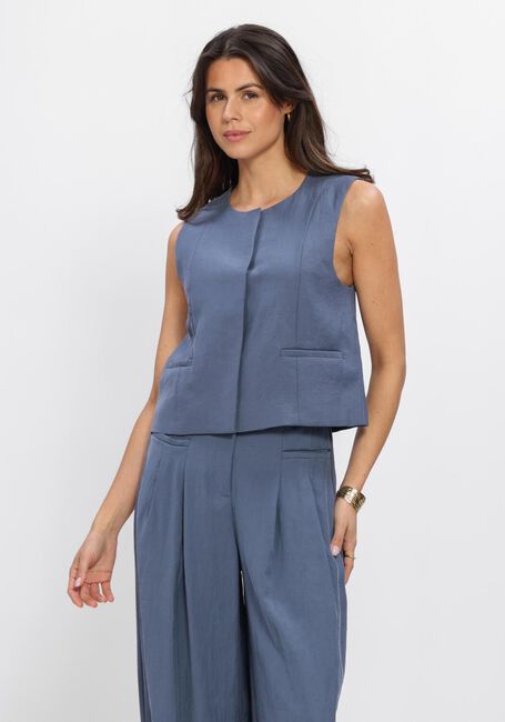 Blauwe MSCH COPENHAGEN Gilet MSCHFRODE WAISTCOAT - large