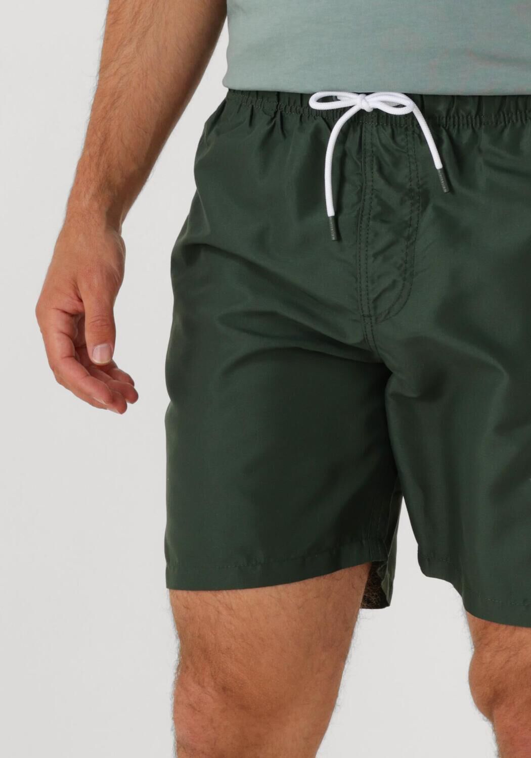 SHIWI Heren Zwembroeken Men Mike Swim Shorts 7 Inch Solid Groen