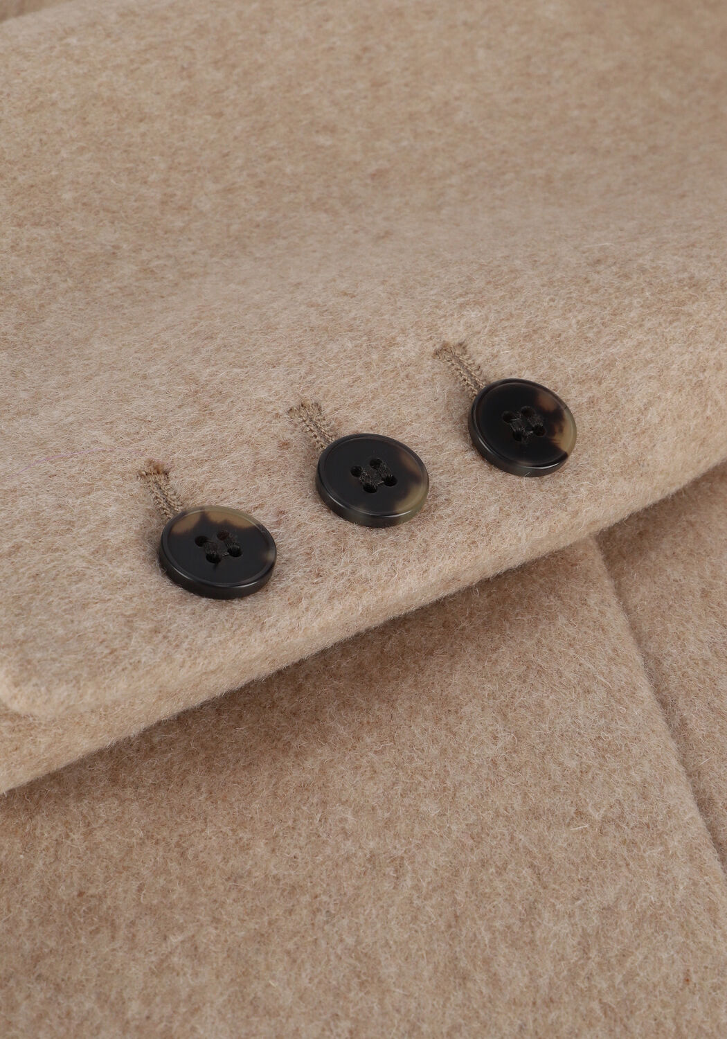 Beige SELECTED WOMEN Mantel NEW SASJA WOOL COAT B - large