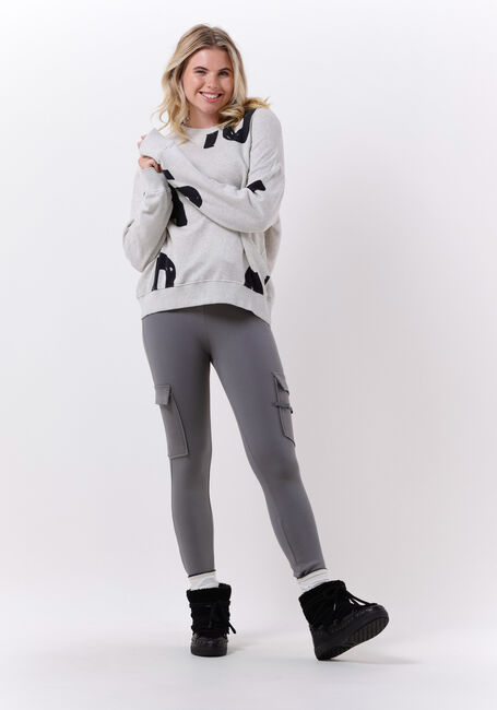 Lichtgrijze 10DAYS Sweater OVERSIZED SWEATER 10DAYS - large