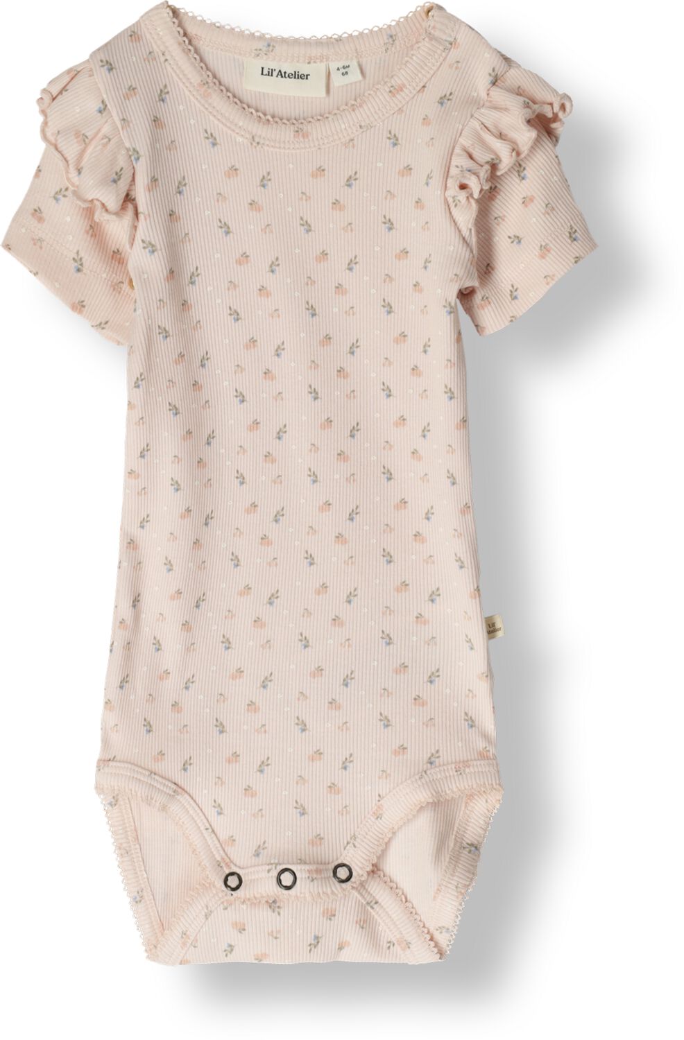 LIL' ATELIER Baby Rompers Nbfgago Kik Ss Slim Body Lil Lichtroze