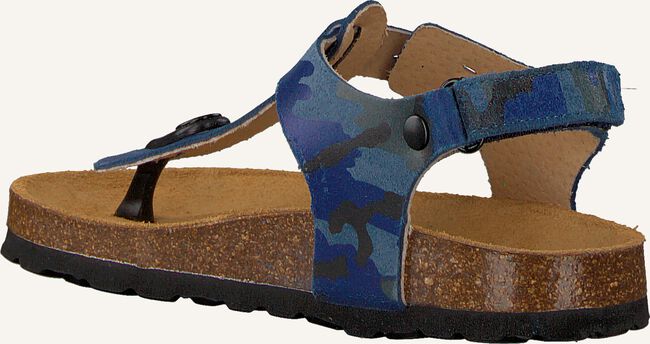 Blauwe DEVELAB Platte sandalen 48179 Blauwe DEVELAB Platte sandalen 48179 - large