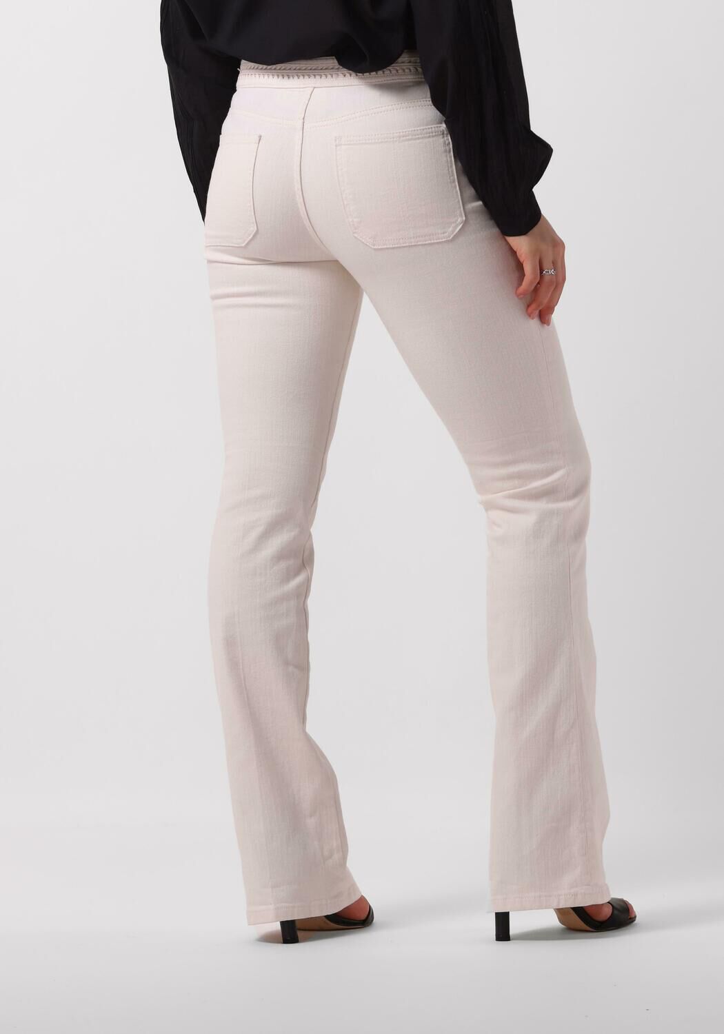 VANESSA BRUNO Dames Jeans Nano Gebroken Wit