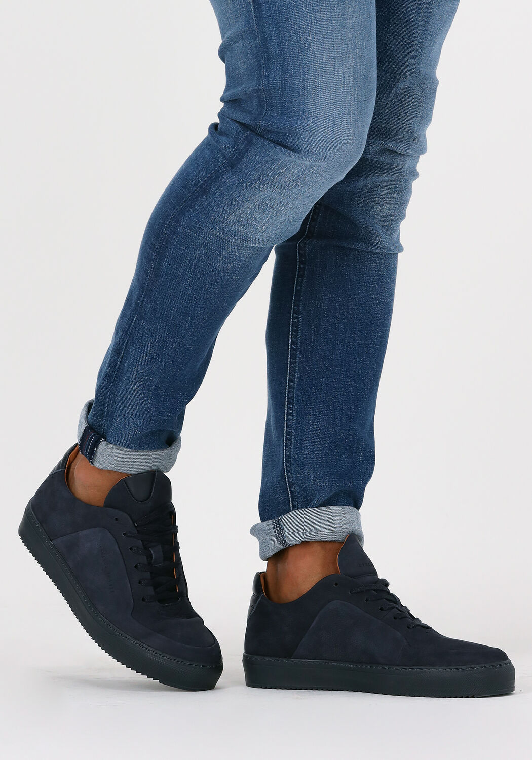 Blauwe CYCLEUR DE LUXE Lage sneakers POGGIO - large