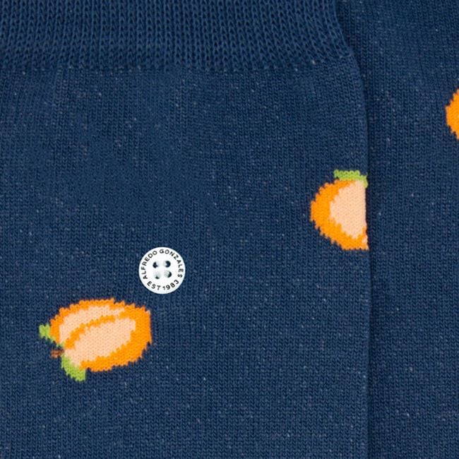 Blauwe ALFREDO GONZALES Sokken PEACH Blauwe ALFREDO GONZALES Sokken PEACH - large