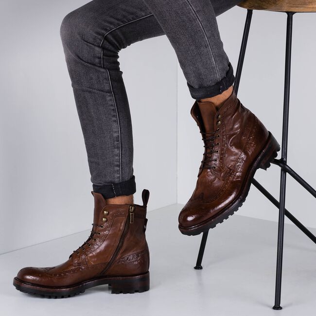 Cognac MAZZELTOV Veterboots 9079 Cognac MAZZELTOV Veterboots 9079 - large