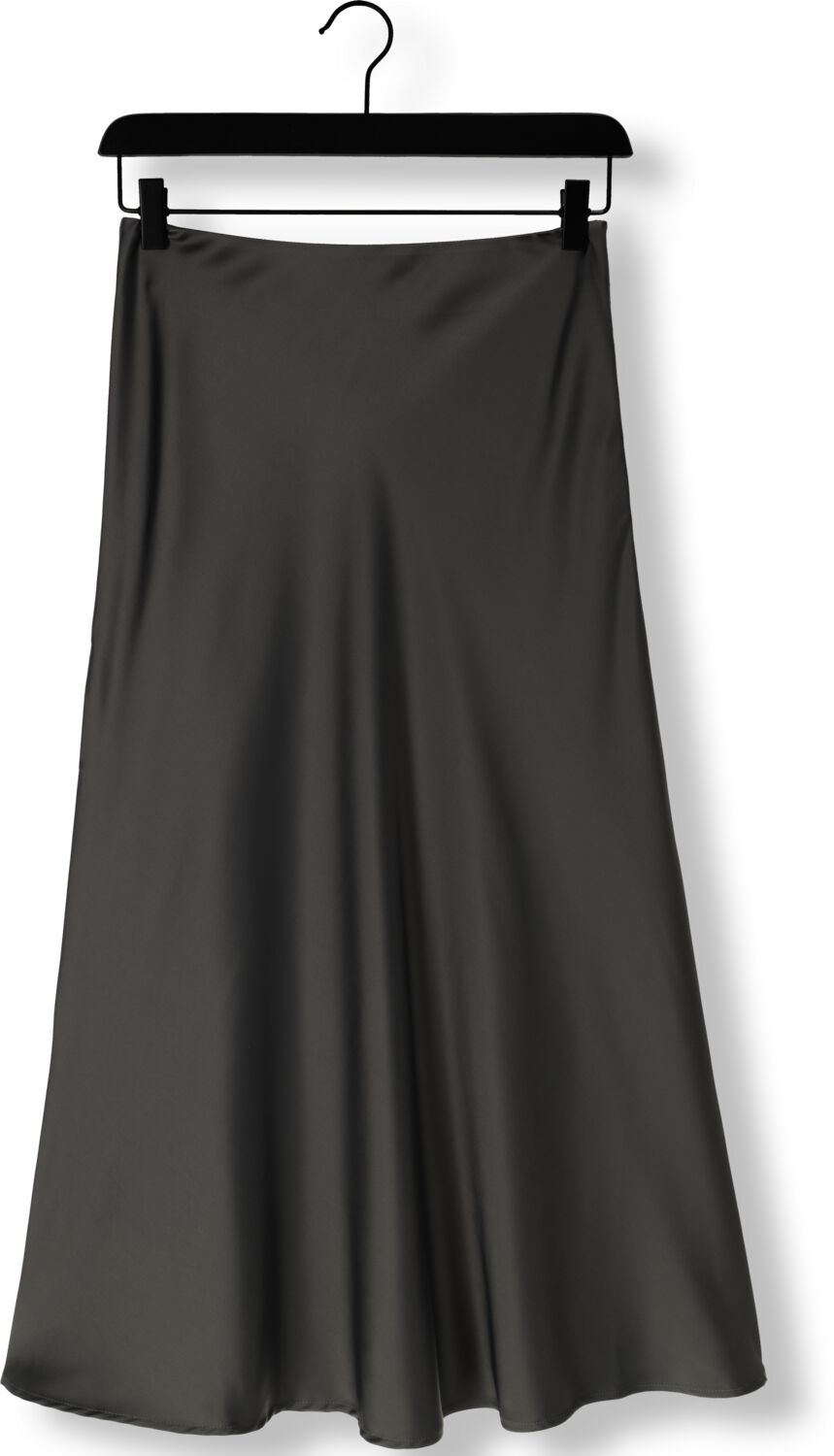 SELECTED FEMME Dames Rokken Slflena Hw Midi Skirt Grijs