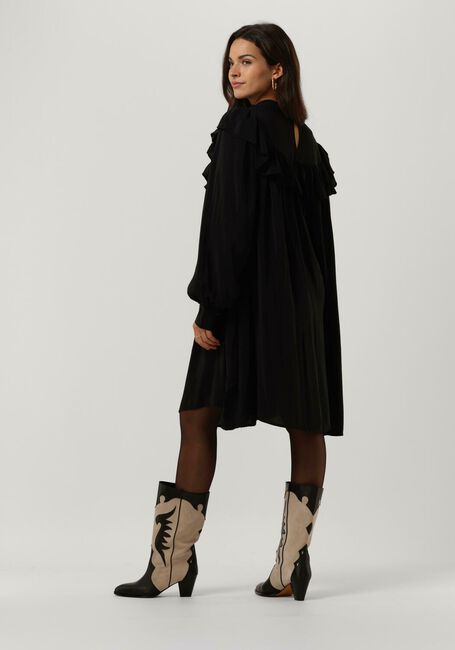 Zwarte SISSEL EDELBO Mini jurk KAREN SILK DRESS - large