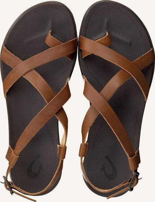 Cognac OLUKAI Platte sandalen UPENA SANDAL Cognac OLUKAI Platte sandalen UPENA SANDAL - large