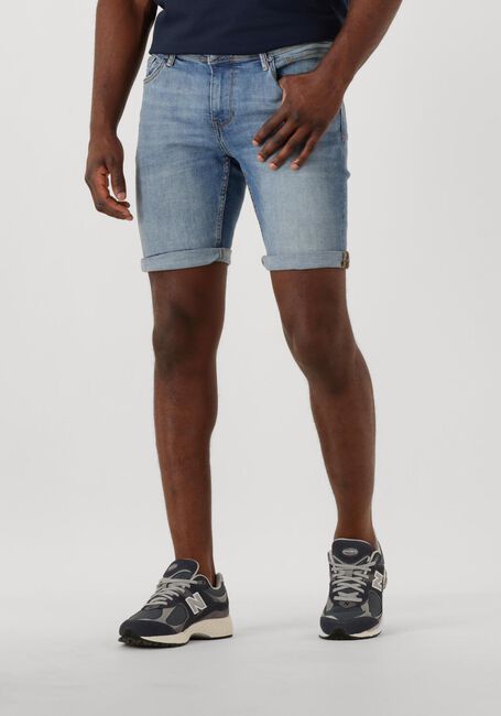 Blauwe PURE PATH Shorts THE STEVE SKINNY FIT DENIM SHORTS - large