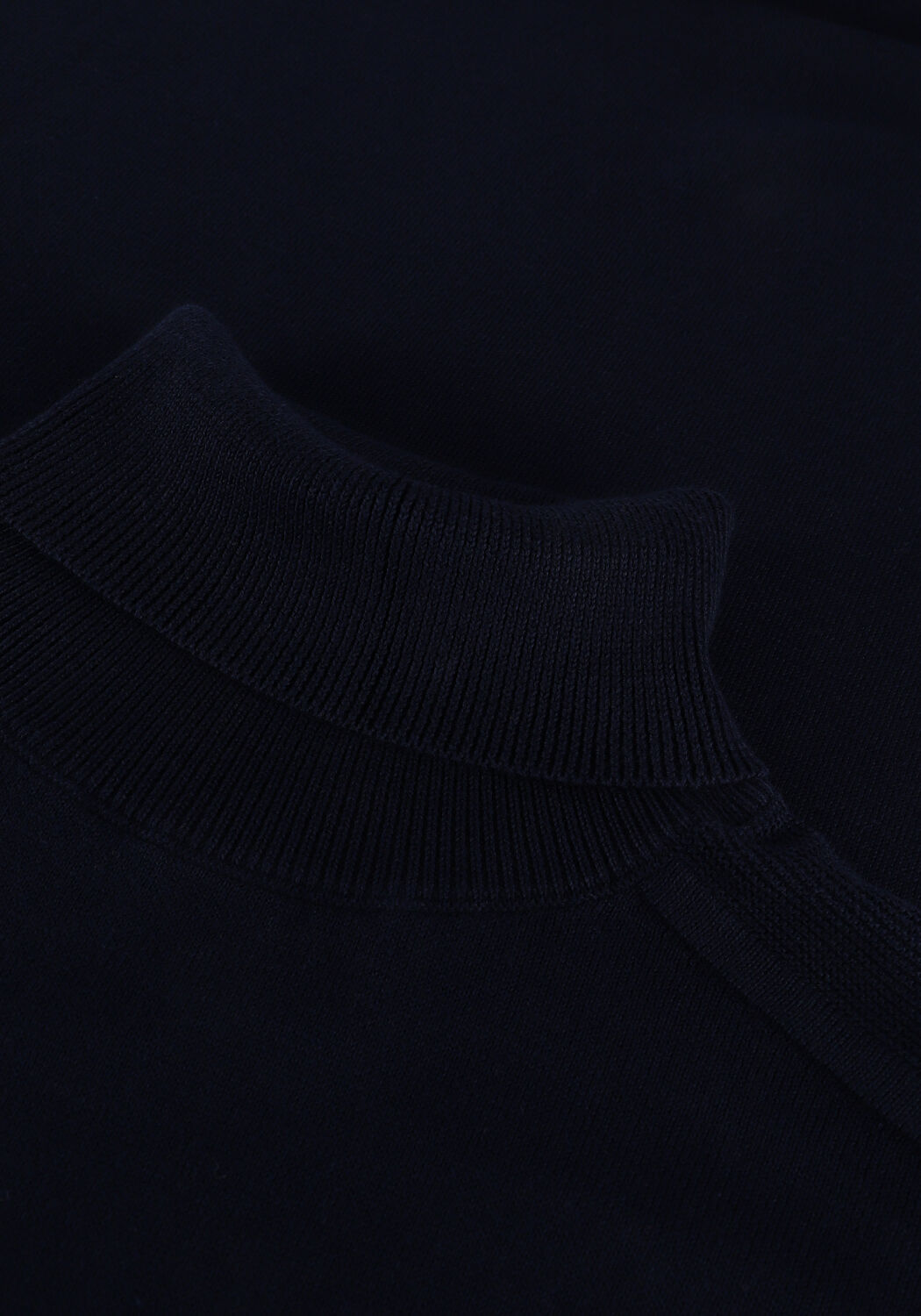 Donkerblauwe SELECTED MEN Coltrui SLHBERG ROLL NECK NOOS - large