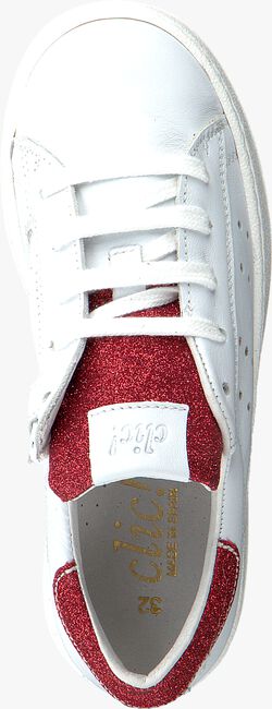 Witte CLIC! Lage sneakers 9472 - large