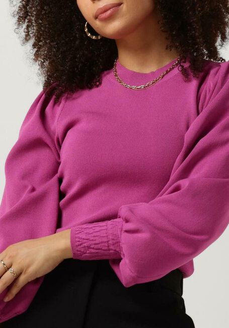 Roze Y.A.S. Trui YASMOCKSTA LS KNIT PULLOVER S - large