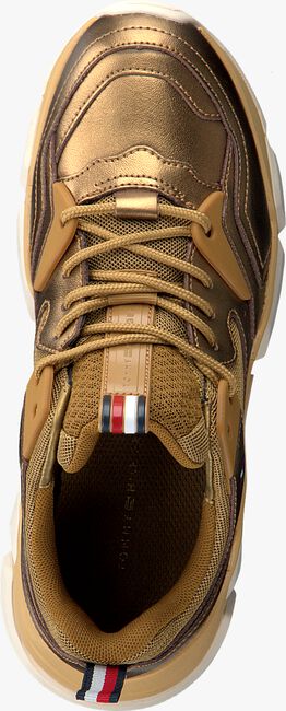 Gouden TOMMY HILFIGER Lage sneakers METALLIC TOMMY CHUNKY - large