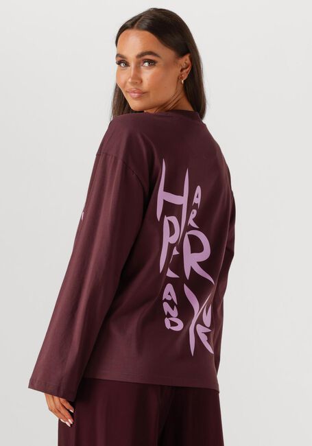 Paarse HARPER & YVE T-shirt ELANA-LS - large