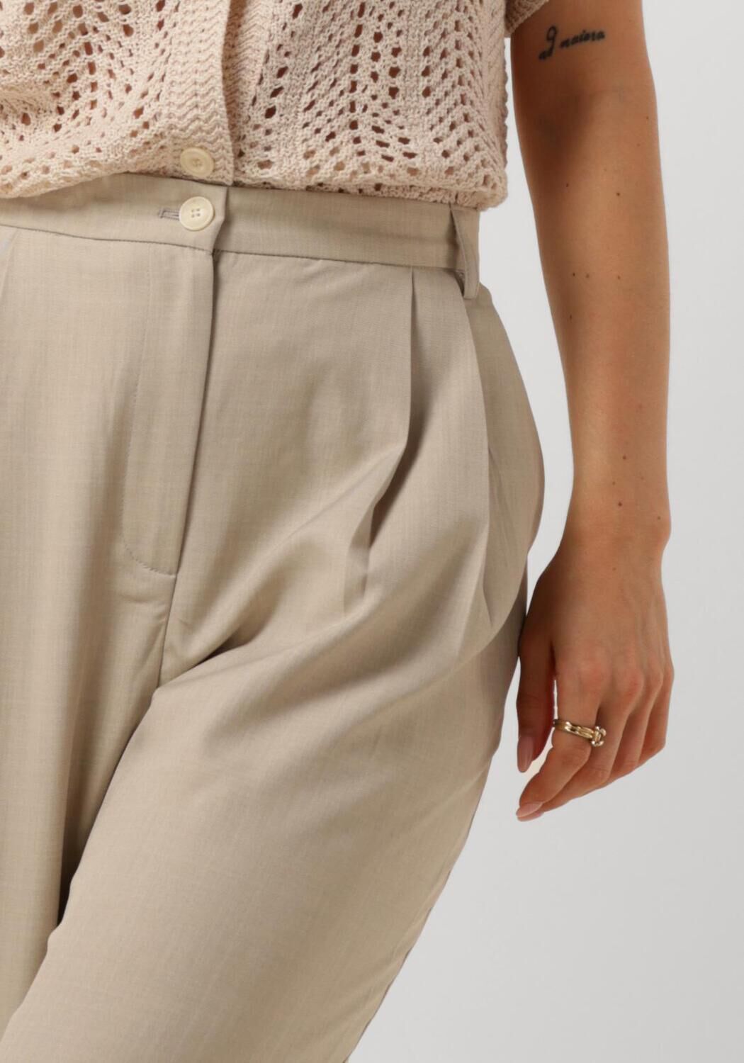 NEO NOIR Dames Broeken Mikey Pants Zand