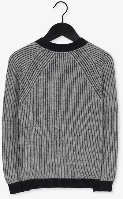 Grijze CALVIN KLEIN Sweater TWO TONE BADGE SWEATER - large