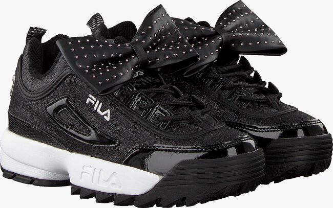 Zwarte FILA Sneakers DISRUPTOR GLAM LOW WMN - large