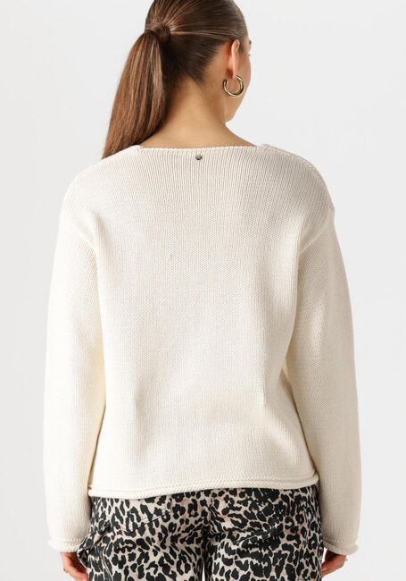 Ecru MOS MOSH Trui MMBINE LSV-NECK KNIT - large