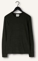 Olijf CALVIN KLEIN Sweater SUPERIOR WOOL CREW NECK SWEATER Olijf CALVIN KLEIN Sweater SUPERIOR WOOL CREW NECK SWEATER - medium