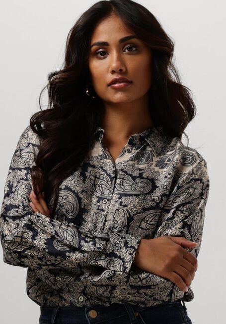 Blauwe MOS MOSH Blouses EIKE INVERT SHIRT - large