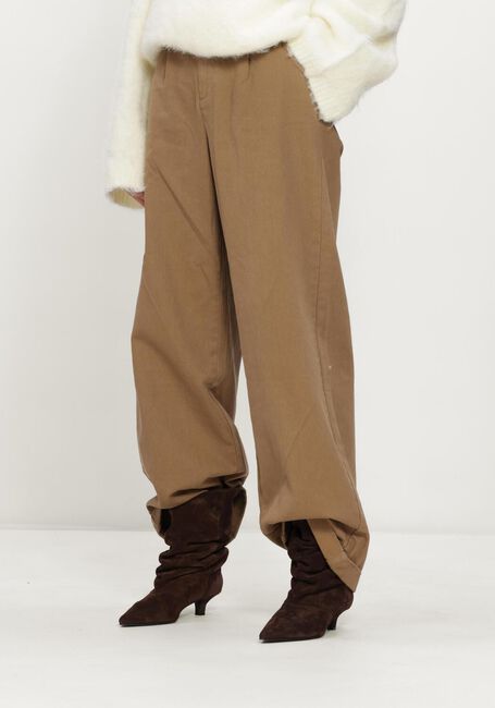 Camel WITHBLACK Wide jeans WBLSTEFFI HW WIDE PANT - large
