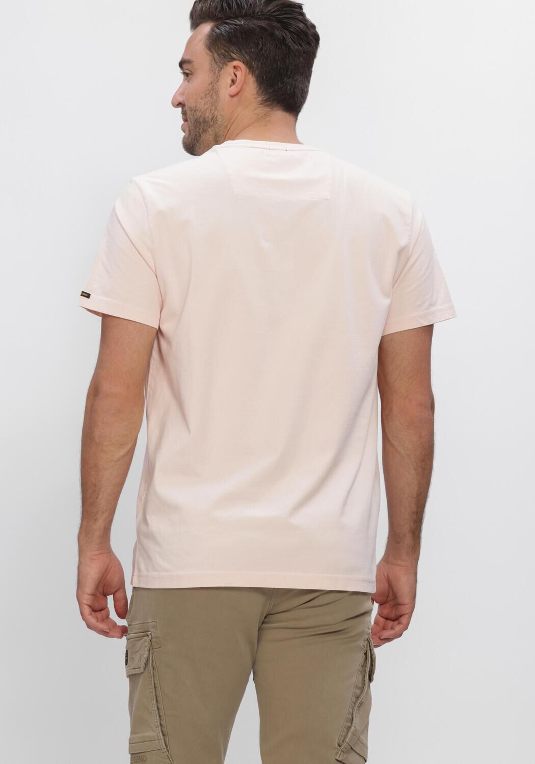 Lichtroze PME LEGEND T-shirt SHORT SLEEVE R-NECK AMERICAN CLASSIC - large