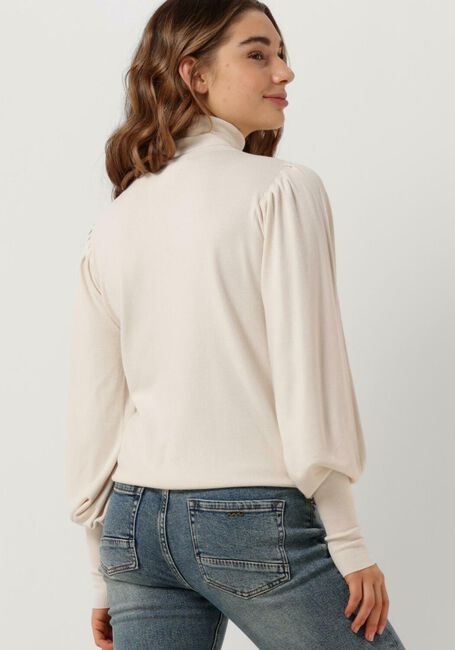 Ecru SUMMUM Coltrui PULLOVER PUFFY SLEEVES CIRCULAR KNIT - large