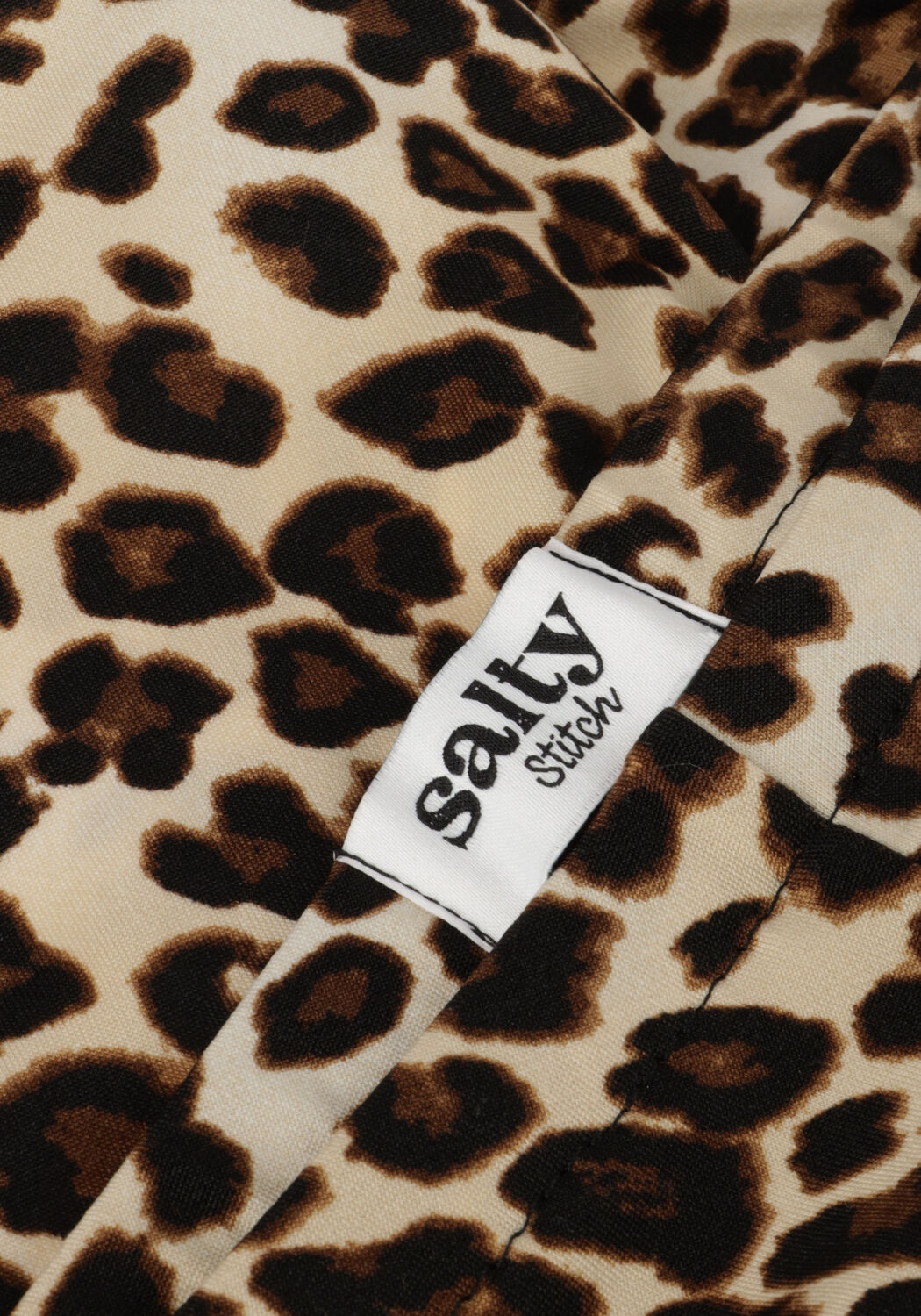 Bruine Salty Stitch Legging BIKER BABE - PANTER - large