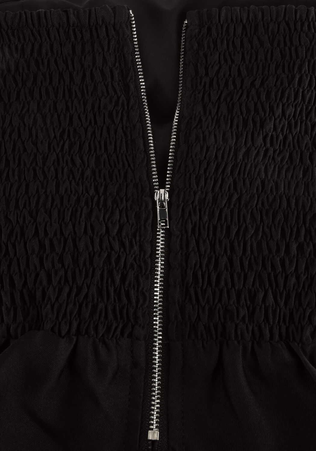 Zwarte NEO NOIR Top TALEEN DULL SATEEN TOP - large