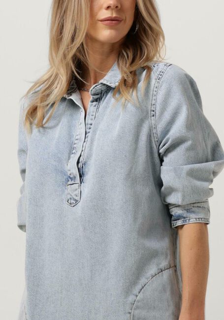 Blauwe BY-BAR Mini jurk FLYNTH DENIM DRESS - large