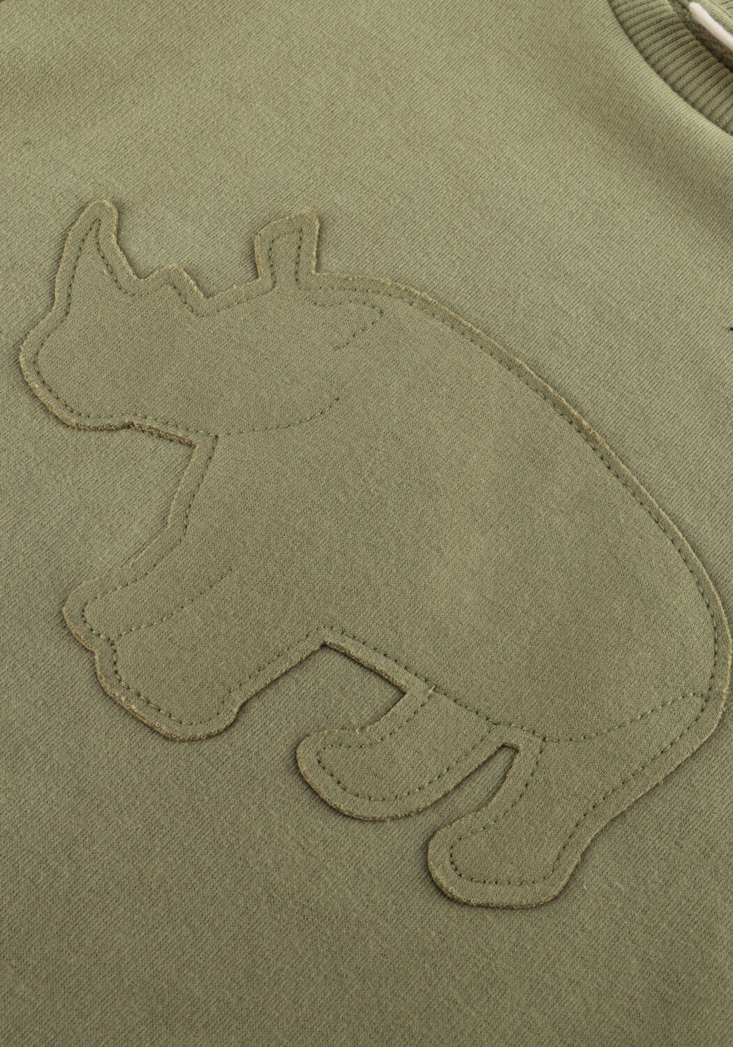 Olijf LIL' ATELIER Sweater NMMILONDON ROL LS LOOSE SWEAT LIL - large