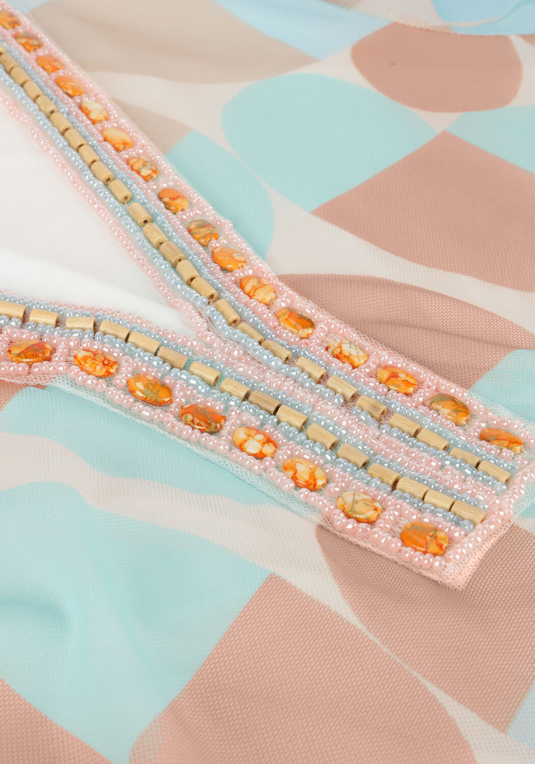 Multi ANA ALCAZAR Mini jurk DRESS DECO - large