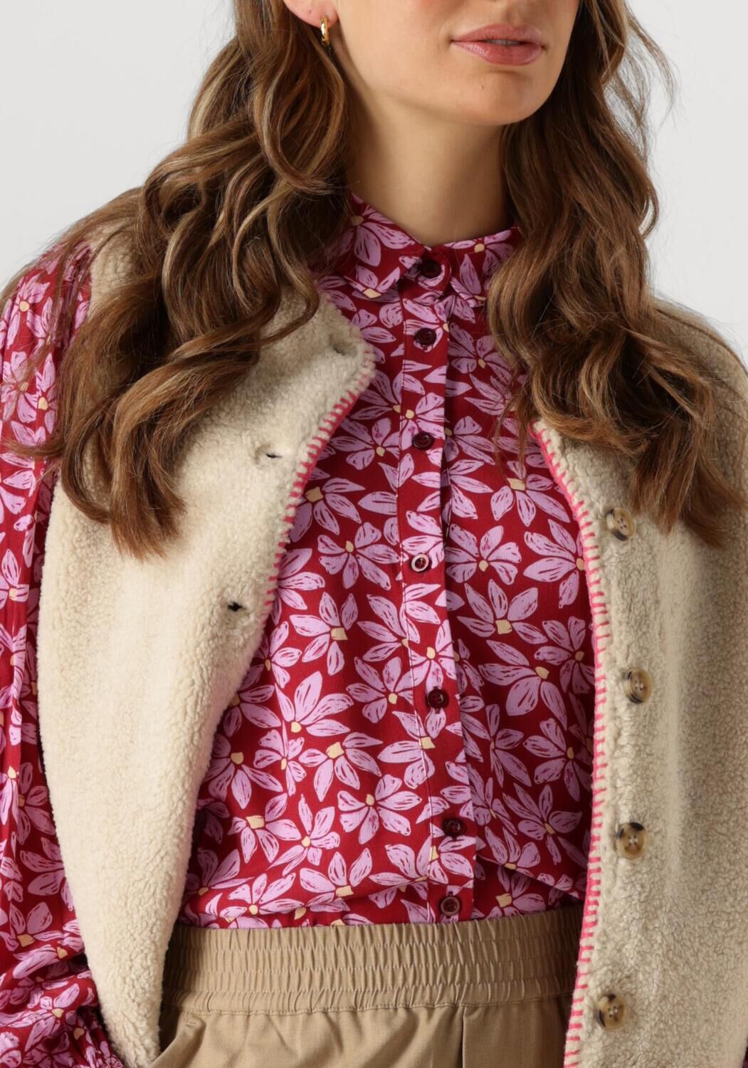YDENCE Dames Blazers Gilet Evelynn Beige