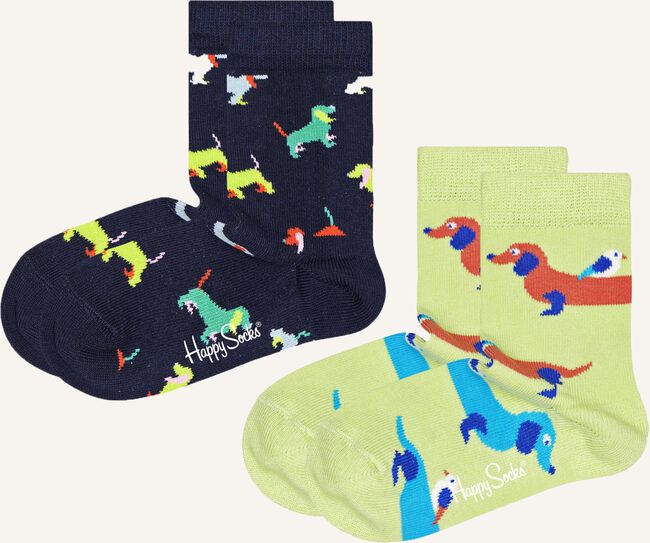 Groene HAPPY SOCKS Sokken KIDS DOGS SOCKS Groene HAPPY SOCKS Sokken KIDS DOGS SOCKS - large