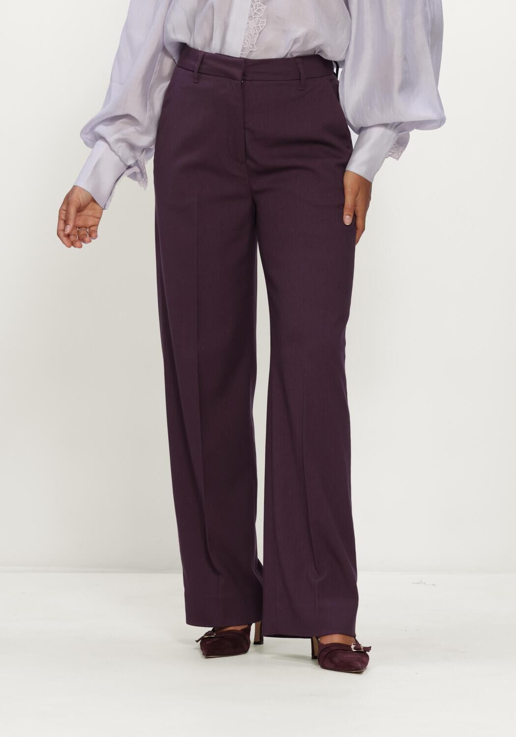 Bordeaux COPENHAGEN MUSE Pantalon CMTAILOR-PANTS - large