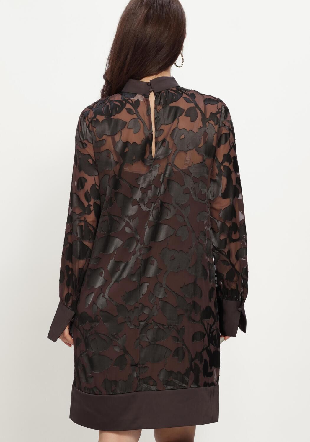 Bruine INWEAR Mini jurk ORIONIW DRESS - large