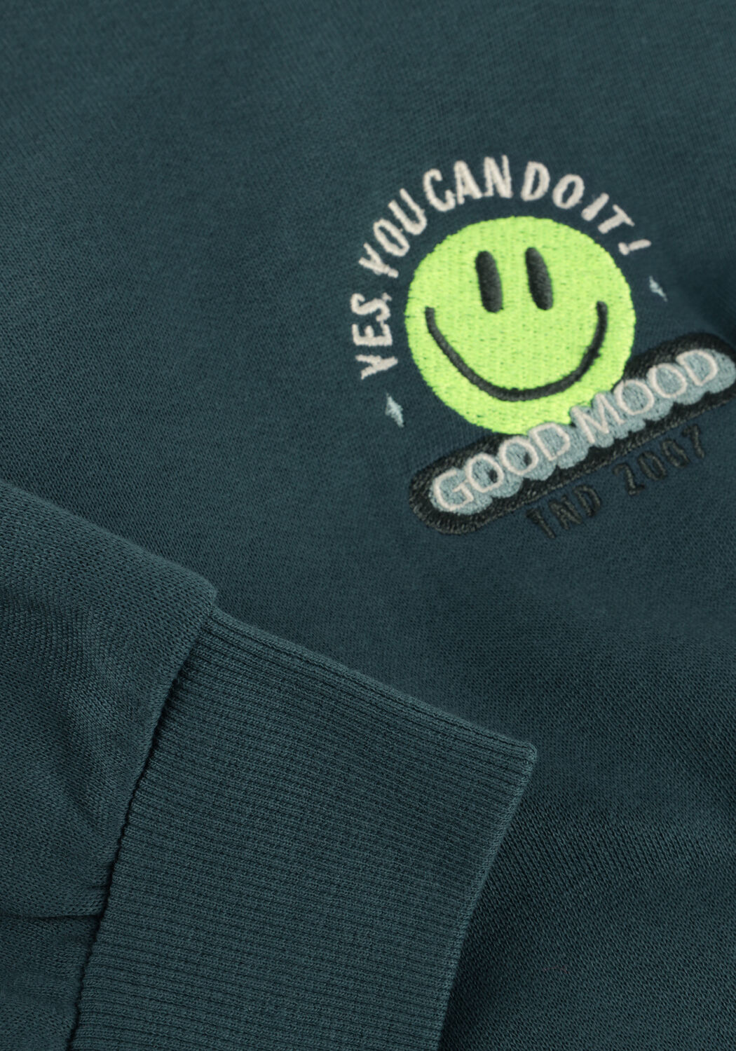 Donkergroene TUMBLE 'N DRY Sweater SHOOTER - large