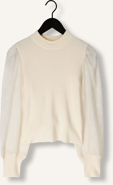 Creme Y.A.S. Top YASDOTME LS KNIT PULLOVER S. NOOS Creme Y.A.S. Top YASDOTME LS KNIT PULLOVER S. NOOS - large
