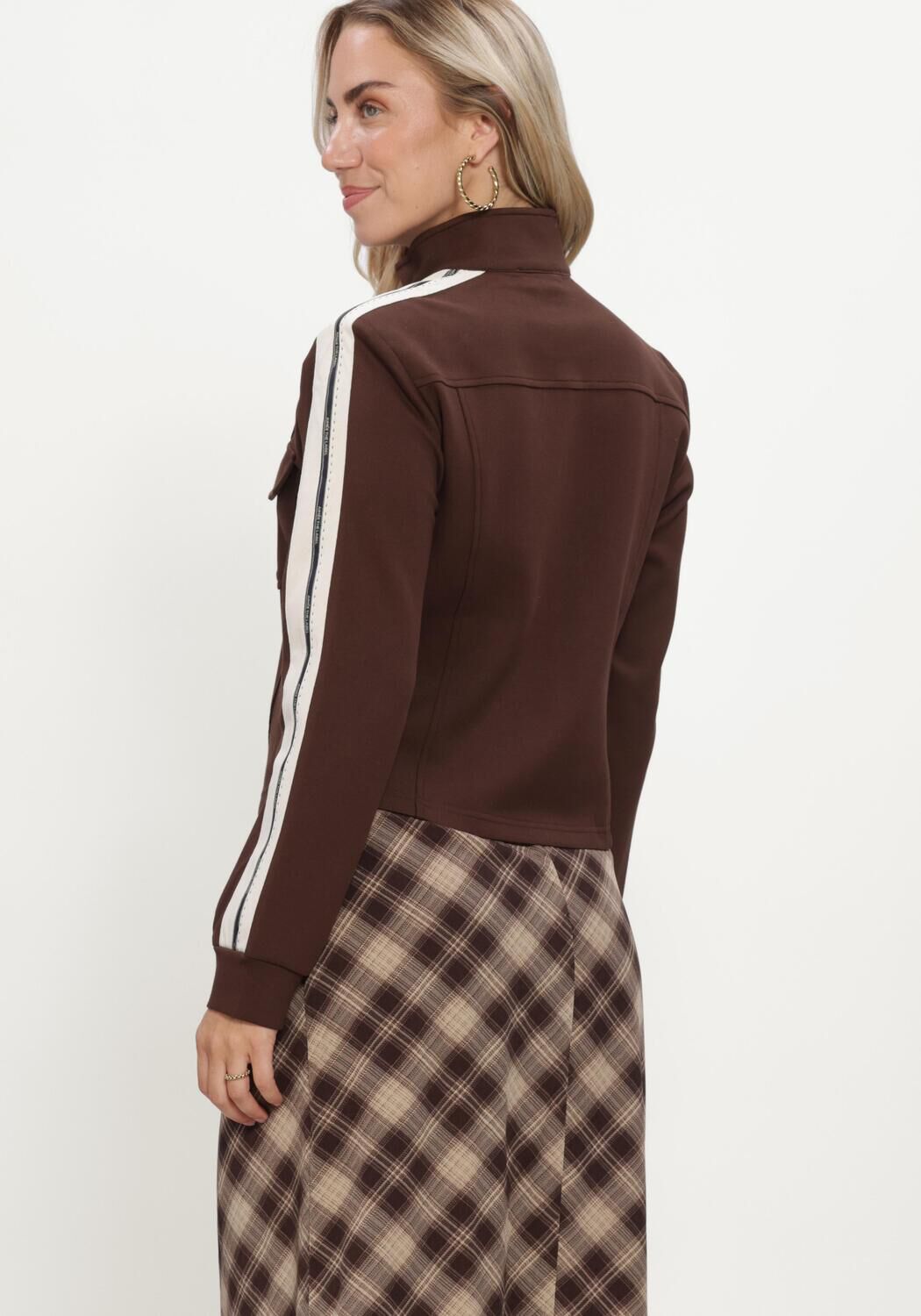 Bruine AIMEE THE LABEL Jack HUNGARYW6 JACKET - large