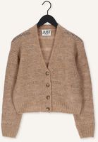 Beige JUST FEMALE Vest SAGI KNIT CARDIGAN Beige JUST FEMALE Vest SAGI KNIT CARDIGAN - medium