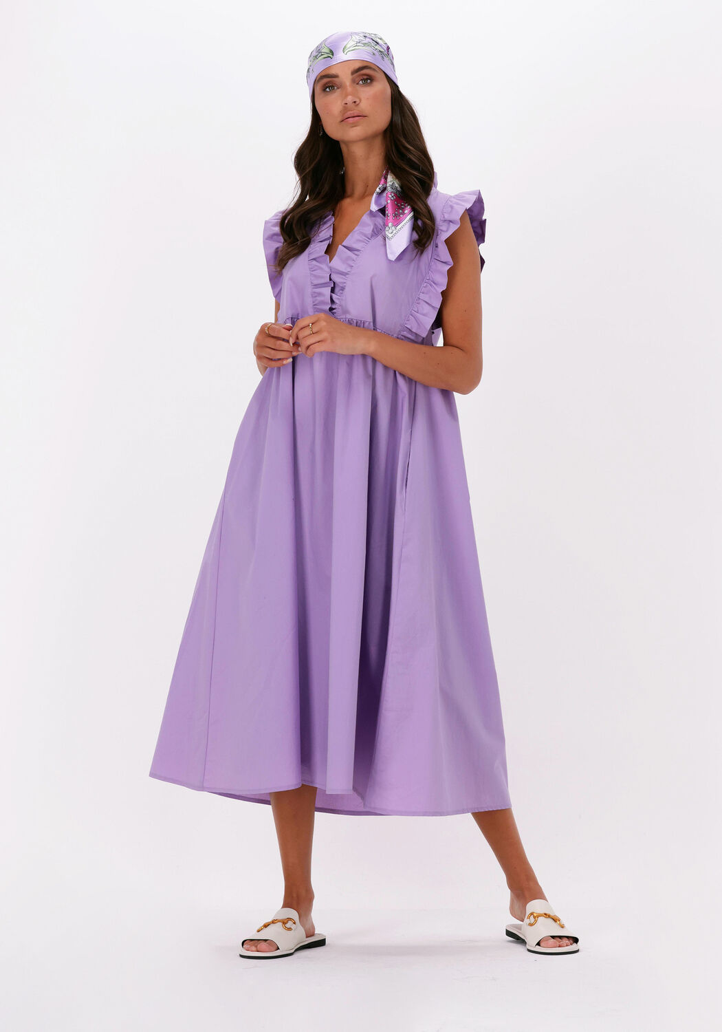Lila jurk dames sales