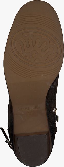 Bruine SHABBIES Enkellaarsjes 182020058 - large