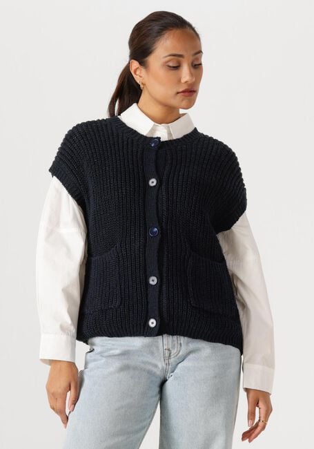 Blauwe WITHBLACK Blouses WBLSELENA WAISTCOAT - large