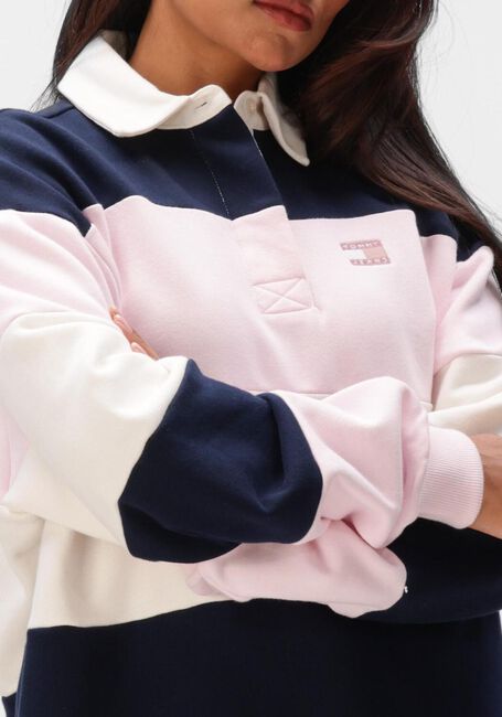 Multi TOMMY JEANS Polo TJW BADGE STRIPE RUGBY - large