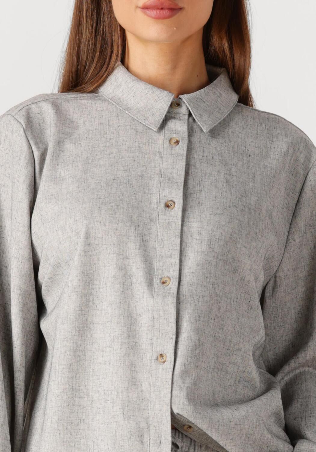MODSTRÖM Modström Dames Blouses Kalemmd Overshirt Grijs